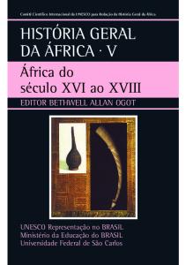 História Geral da África - V (África do século XVI ao XVIII)