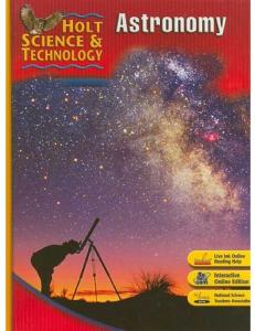 Holt Science & Technology: Astronomy: Short Course J