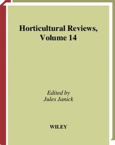 Horticultural Reviews (Volume 14)