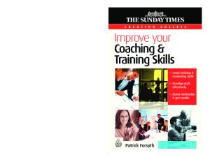 Improve Your Coaching and Training Skills