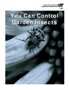 Insect Control in Gardens