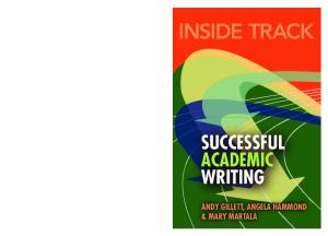 Inside Track to Successful Academic Writing