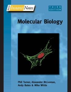 Instant Noties in Molecular Biology
