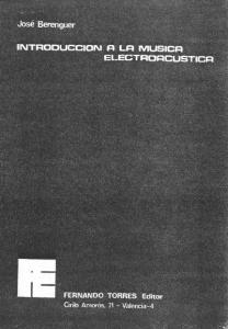 Introducción a la música electroacústica