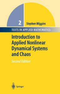 Introduction to Applied Nonlinear Dynamical Systems and Chaos