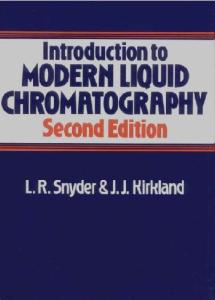 Introduction to modern liquid chromatography