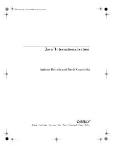 Java Internationalization (Java Series)