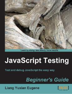 javascript Testing Beginners Guide