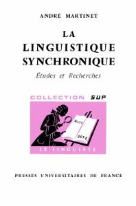 La linguistique synchronique