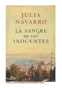La sangre de los inocentes  The Blood of the Innocents (Spanish Edition)