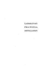 Laboratory Fractional Distillation