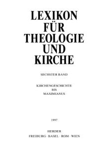 Lexikon für Theologie und Kirche (LThK3) - Band 6
