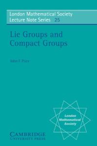 Lie groups and compact groups