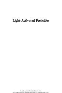 Light-Activated Pesticides (ACS Symposium Series 339)