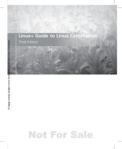 Linux+ Guide to Linux Certification