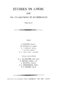 Logic Colloquium 1976: Proceedings