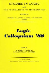 Logic Colloquium '88: Proceedings