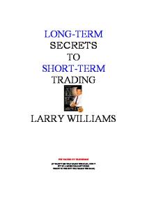 Long-Term Secrets to Short-Term Trading