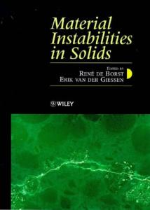 Material Instabilities in Solids