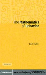 Mathematics behavior