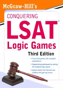 McGraw-Hill's Conquering LSAT Logic Games, Third Edition