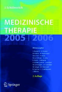 Medizinische Therapie 2005 2006 - 2. Auflage