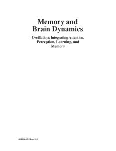 Memory and Brain Dynamics: Oscillations Integrating Attention, Perception, Learning, and Memory