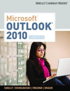 Microsoft Office Outlook 2010: Complete