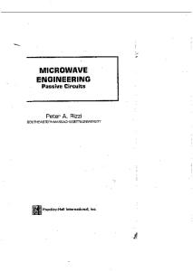 Microwave Engineering
