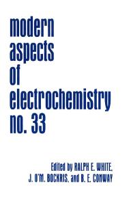 Modern Aspects of Electrochemistry, Number 33 (Modern Aspects of Electrochemistry)