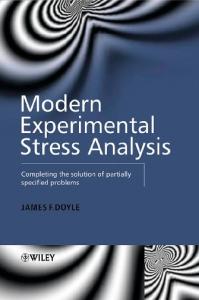 Modern experimental stress analysis