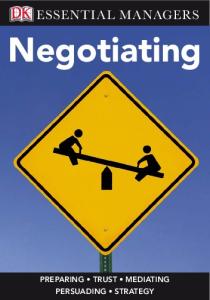 Negotiating (DK Essential Managers)