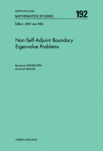 Non-self-adjoint boundary eigenvalue problems