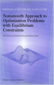 Nonsmooth approach to optimization problems with equilibrium