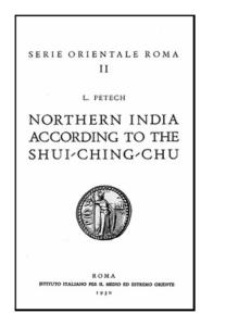 Northern India according to the Shui-ching Chu