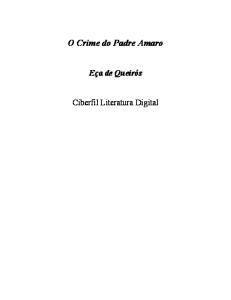 O Crime do Padre Amaro (Portuguese Edition)