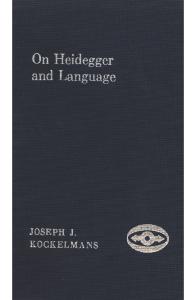 On Heidegger and Language