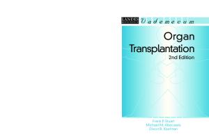 Organ Transplantation, 2nd Edition - Vademecum