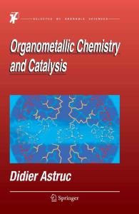 Organometallic chemistry and catalysis