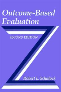 Outcome-Based Evaluation (Second Edition)