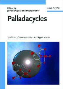 Palladacycles: Synthesis, Characterization and Applications