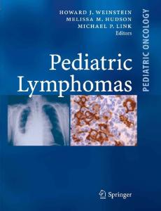 Pediatric Lymphomas (Pediatric Oncology)