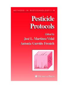Pesticide Protocols (Methods in Biotechnology)