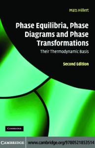 Phase equilibria, phase diagrams and phase transformations