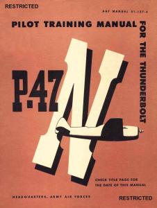 Pilots Training Manual P-47N