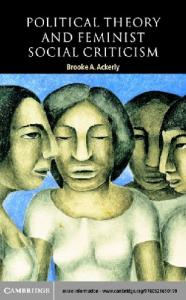 Political Theory and Feminist Social Criticism (Contemporary Political Theory)