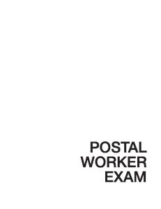 Postal Worker Exam, 3ed