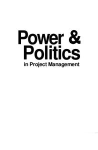 Power and Politics in Project Management