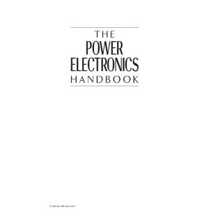 Power Electronics Handbook,