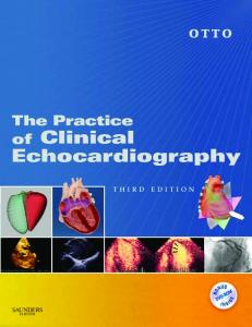 Practice of Clinical Echocardiography, Third Edition